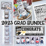 2025 Graduation BUNDLE (Nugget, Subway Art, Gift Basket & GNOMES) PRINTABLE