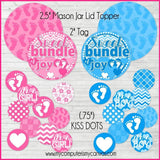 Baby KISS PRINTABLES {It's a Boy & It's a Girl}-My Computer is My Canvas