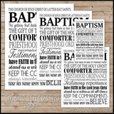 Baptism Subway Art {Convert} PRINTABLE-My Computer is My Canvas