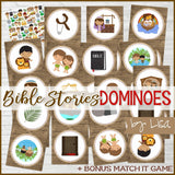 Bible Stories GAME TRIO PRINTABLE-My Computer is My Canvas
