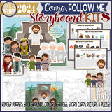 CFM BOOK of MORMON Story Board {KIT 8} Printable