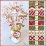 Christmas Nugget Bouquet {Christ-Centered} PRINTABLE-My Computer is My Canvas