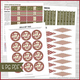 Christmas Nugget Bouquet {Christ-Centered} PRINTABLE-My Computer is My Canvas