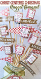 Christmas Nugget Bouquet {Christ-Centered} PRINTABLE-My Computer is My Canvas