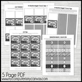 Class of 2024 Graduation Nugget Wrappers PRINTABLE