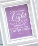 Condolence Art, Bereavement Gift {Light Remains} - PRINTABLE-My Computer is My Canvas