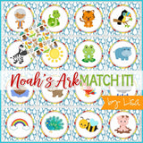 DOMINOES Game {Noah's Ark} PRINTABLE-My Computer is My Canvas