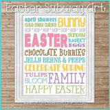 Easter or April Subway Art PRINTABLE-My Computer is My Canvas