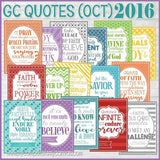 General Conference Quotes {October 2016} FREEBIE-My Computer is My Canvas