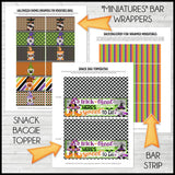 Gnome MINIATURE BAR WRAPS {Snack Baggie: HALLOWEEN} PRINTABLE