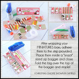 Gnome MINIATURE BAR WRAPS {Snack Baggie: HALLOWEEN} PRINTABLE