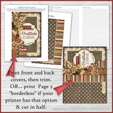 Gratitude Journal {HALF SIZE} PRINTABLE-My Computer is My Canvas
