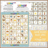 LINE 'Em UP! {NATIVITY} PRINTABLE Game-My Computer is My Canvas