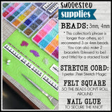 MORSE CODE BRACELET Printable {BLESSED TO BE YOUR...}