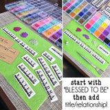 MORSE CODE BRACELET Printable {BLESSED TO BE YOUR...}