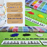 MORSE CODE BRACELET Printable Bundle {GRADUATION & Numbers} + Editable Bracelet Card