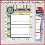Monthly Menu Planners, Dry Erase {Annual Collection} PRINTABLE-My Computer is My Canvas