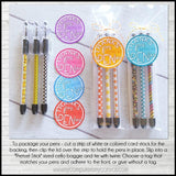 RSVP Pentel Pen Insert BUNDLE {dePENdable} PRINTABLE-My Computer is My Canvas