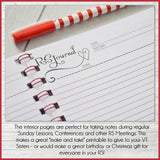 Relief Society Journal {Full & Half Size} PRINTABLE-My Computer is My Canvas