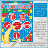 Rotating Job Chart {Building Block} PRINTABLE-My Computer is My Canvas