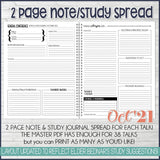 SPECIAL EDITION: General Conference JOURNAL {OCT 2021} PRINTABLE