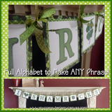 St. Patrick's Day Shamrock Banner PRINTABLE {Clearance}-My Computer is My Canvas