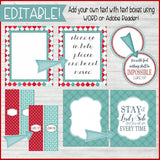 DIY Sunday Lesson Kit #2 {Blank Editable Template} PRINTABLE-My Computer is My Canvas