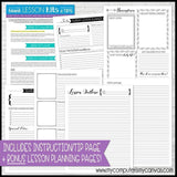DIY Sunday Lesson Kit #2 {Blank Editable Template} PRINTABLE-My Computer is My Canvas