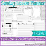DIY Sunday Lesson Kit BUNDLE B (Kits 4, 5 & 6} PRINTABLE-My Computer is My Canvas