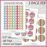 Thank You KISS PRINTABLES-My Computer is My Canvas