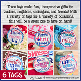 All Occasion Friendship Tags {Candy & Drinks} PRINTABLE