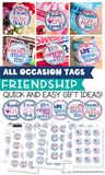 All Occasion Friendship Tags {Candy & Drinks} PRINTABLE