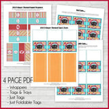 2016 Primary Nugget Wrappers {I Know the Scriptures are True} PRINTABLE-My Computer is My Canvas