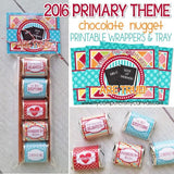 2016 Primary Nugget Wrappers {I Know the Scriptures are True} PRINTABLE-My Computer is My Canvas