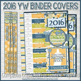 2016 YW PRESS Forward Binder Covers with Spine, LDS Young Women - Printable Instant Download-My Computer is My Canvas