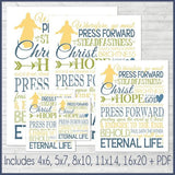 2016 YW Press Forward Printables - Subway Art, Lip Balm, Bookmarks {Bundle}-My Computer is My Canvas