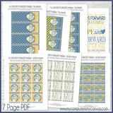 2016 YW Press Forward Printables - Subway Art, Lip Balm, Bookmarks {Bundle}-My Computer is My Canvas