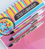 2018 Decorative Desk Calendar, Dated PRINTABLE-My Computer is My Canvas