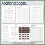 2018 High Priest Group Leader Planner {HP} PRINTABLE-My Computer is My Canvas