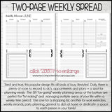 2018 PRINTABLE Planner Kit {Dated, Inserts ONLY}-My Computer is My Canvas