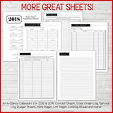 2018 RS Presidency Planner {+Sept-Dec 2017} PRINTABLE-My Computer is My Canvas