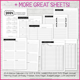 2018 YW Presidency Planner {+Sept to Dec 2017} PRINTABLE-My Computer is My Canvas