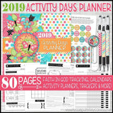 2019 Activity Days Planner PRINTABLE-My Computer is My Canvas