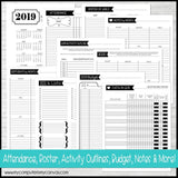 2019 Activity Days Planner (+ SEPT-DEC 2018) PRINTABLE-My Computer is My Canvas