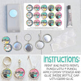 2019 Come Follow Me {NEW TESTAMENT} Bottle Cap Images PRINTABLE-My Computer is My Canvas