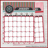 2019 Decorative Desk Calendar, Dated PRINTABLE-My Computer is My Canvas