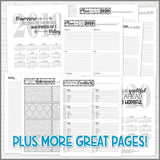 2019 EVERYDAY Personal Planner {Inside Pages Only} PRINTABLE-My Computer is My Canvas