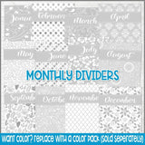 2019 EVERYDAY Personal Planner {Inside Pages Only} PRINTABLE-My Computer is My Canvas