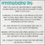 2019 EVERYDAY Personal Planner {Inside Pages Only} PRINTABLE-My Computer is My Canvas