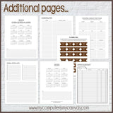 2019 Elders Quorum Presidency Planner {EQ} PRINTABLE-My Computer is My Canvas